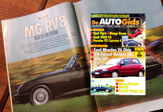 Wat vond (De) AutoGids in 1994 van de MG RV8? #1