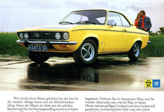 Foto S Opel Manta Blaast 50 Kaarsjes Uit Autowereld