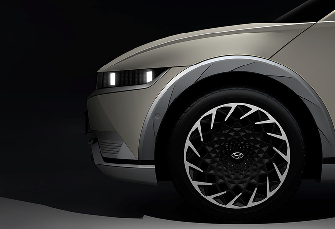 Ioniq 5: elektrische productieversie van de Hyundai 45 Concept #1