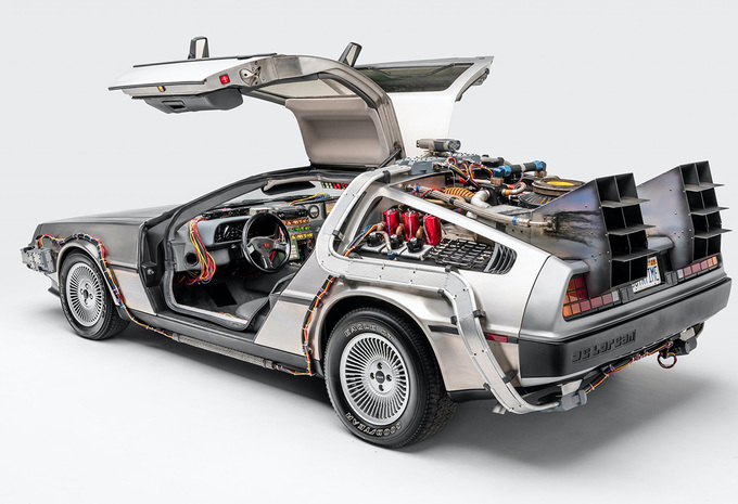 Photos La DeLorean de Retour vers le futur officiellement reconnue comme  une voiture légendaire