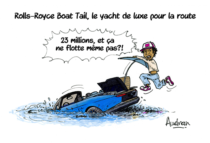 La story d'Audran - Rolls-Toyce Boat Tail, mélange terre-mer #1