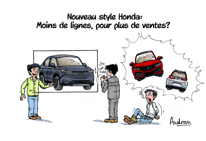 La story d'Audran - Le design Honda