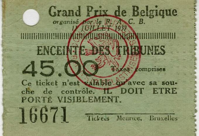 100 ans de Spa-Francorchamps : la Formule 1