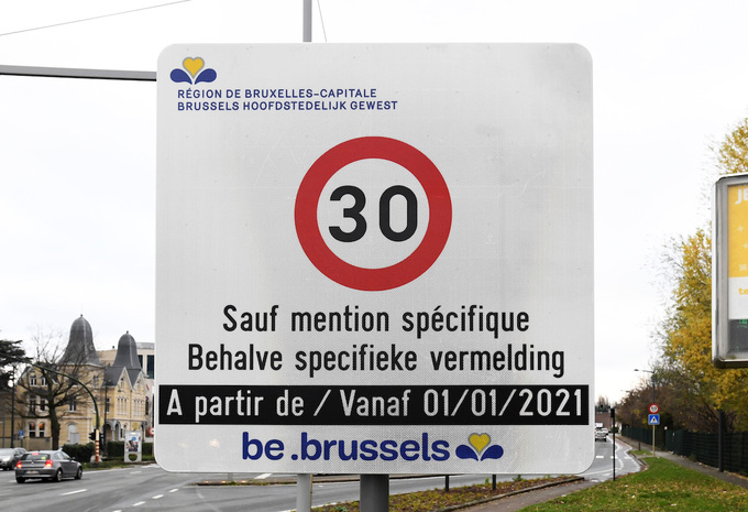 Brussel 30 km/u