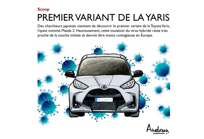 La story d'Audran - Mazda 2 Hybrid, le virus Yaris