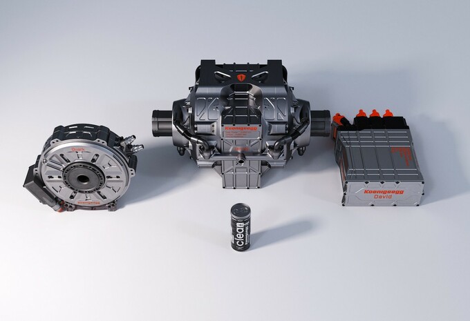 Koenigsegg Electric Power Unit - Terrier, Quark, Raxial Flux, David