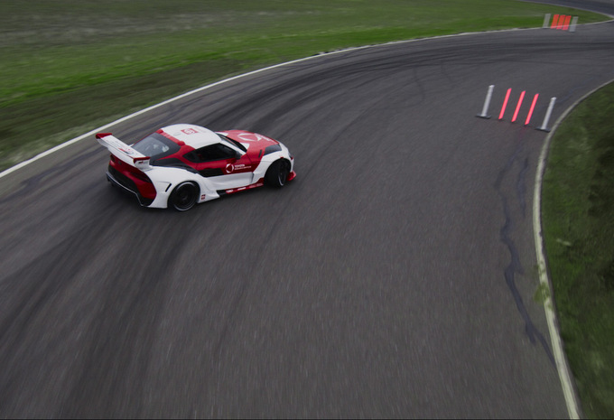 Toyota GR Supra Autonomous drift car