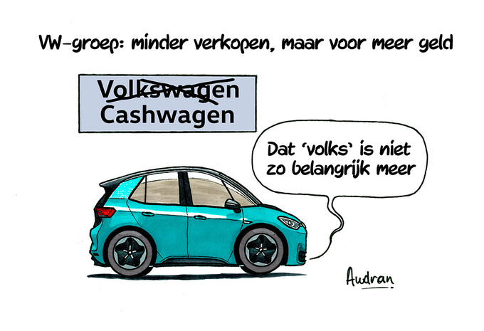 Audrans verhaal - Volkswagen, geld in plaats van volume