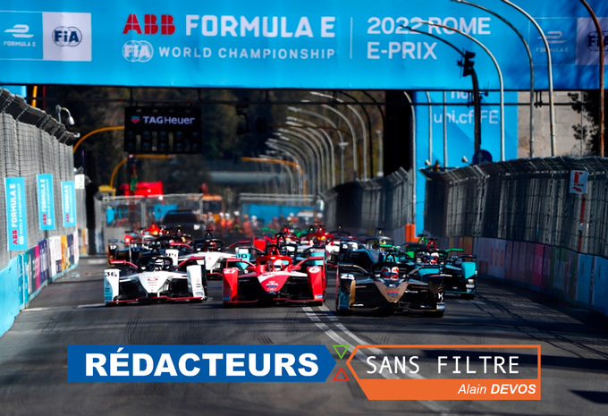 Rédacteur sans filtre - Alain Devos vs Formule E #1