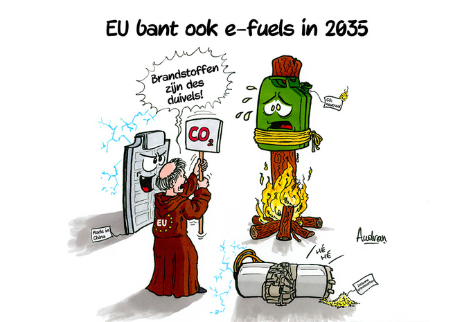Audrans verhaal - EU bant ook e-fuels