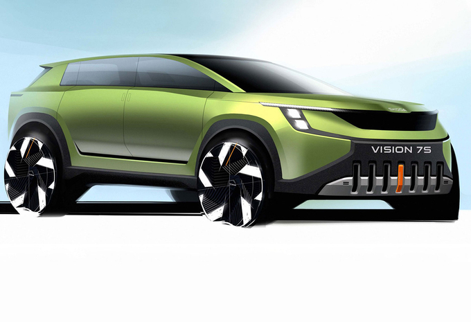 Škoda Vision 7S : un concept familial en préparation