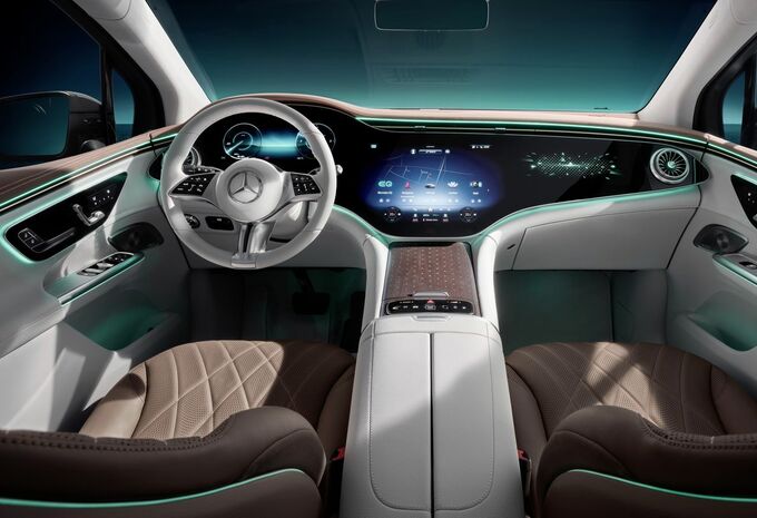 Mercedes EQE SUV : planche de bord hyperdigitale #1