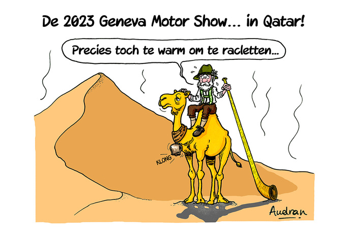 Audran's verhaal - Het autosalon van Genève 2023... in Qatar