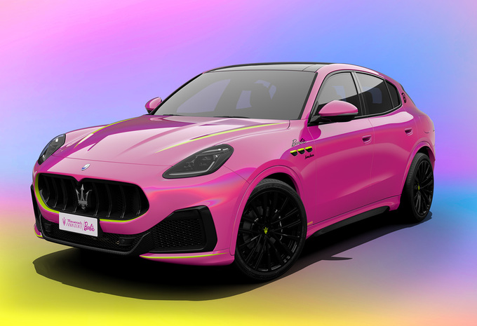 Maserati crée un Grecale rose pour Barbie