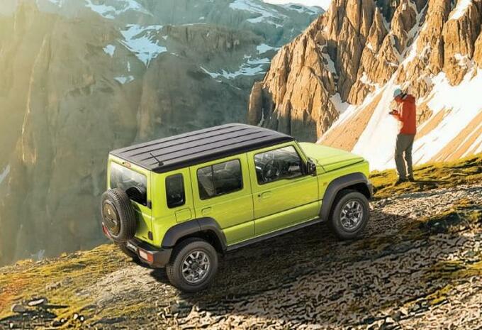 Tapis De Protection Thermique Pour Suzuki Jimny 5 Portes (2023-2025) - En Feuille D'aluminium, Coton PET Et Mousse PUR - Dimensions 111x44 Cm