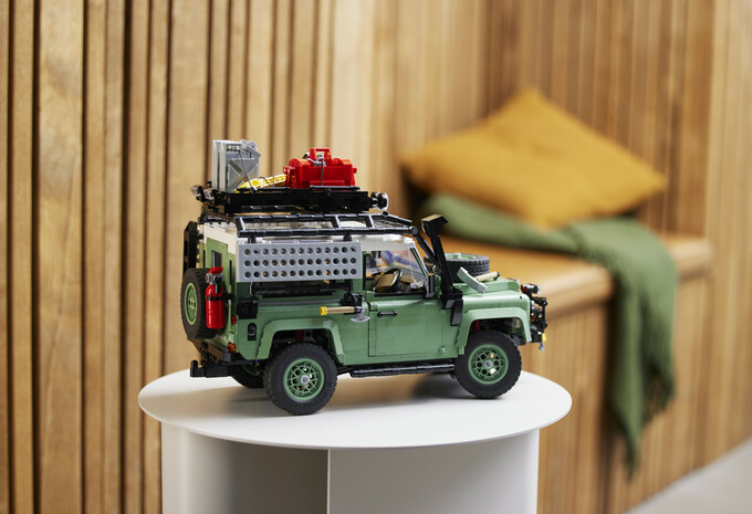 Darts routine verhoging Foto's Lego brengt bouwdoos uit van klassieke Land Rover Defender | AutoGids