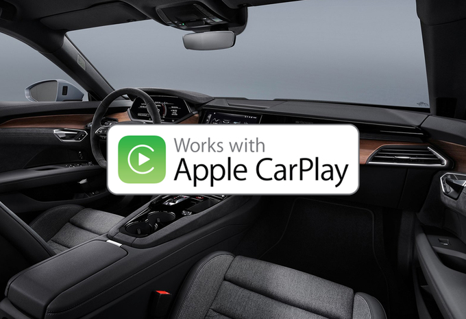Apple CarPlay Audi e-Tron GT