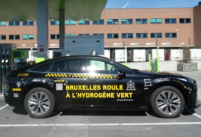 taxi à hydrogène vert Bruxelles