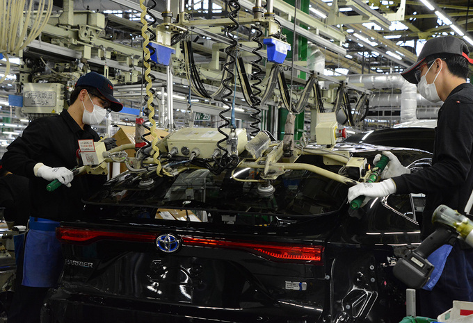 Arrêt de la production de Toyota au Japon #1