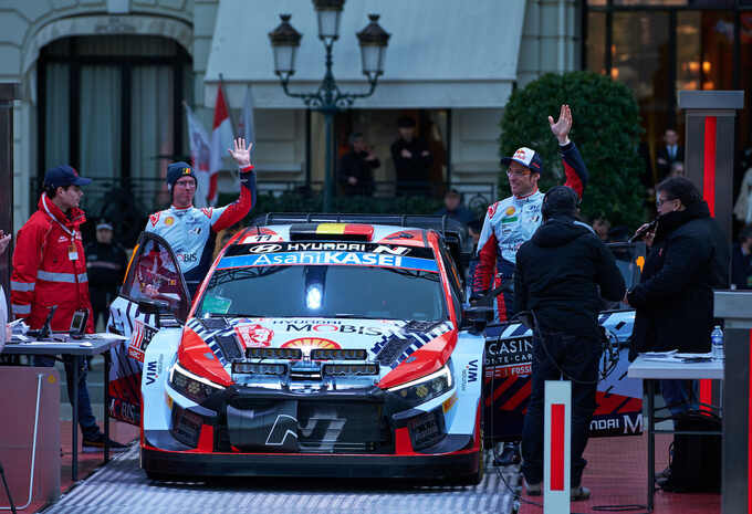 WRC 2024 - Monte-Carlo - Thierry Neuville - Hyundai i20 N Rally1 Hybrid