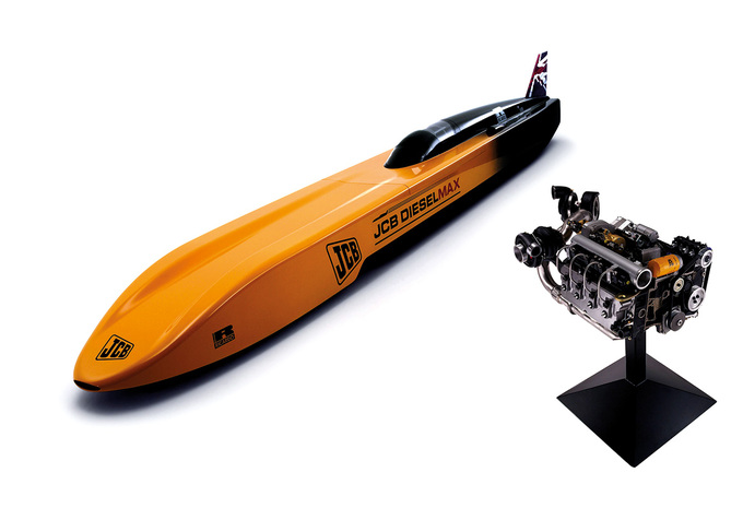 De geschiedenis van de dieselmotor - De rapste: JCB Dieselmax