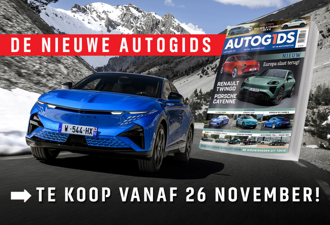 Te koop vanaf 26 november 2025: nieuwe AutoGids ligt nu in de krantenwinkel