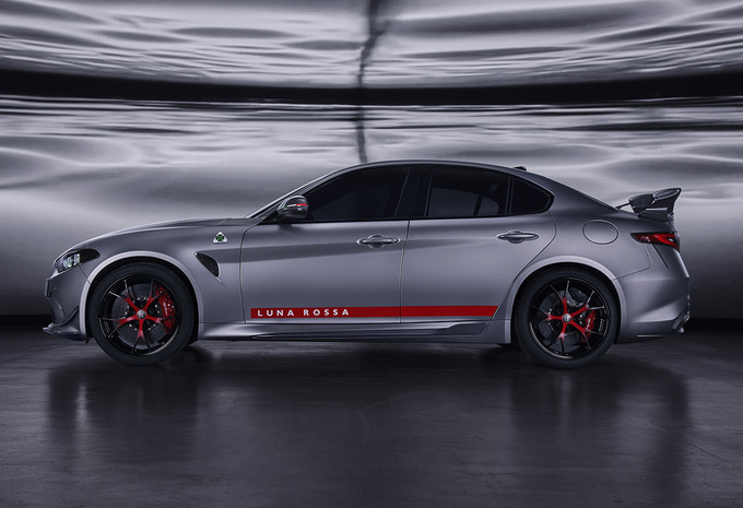 Officieel: lfa Romeo Giulia Quadrifoglio Luna Rossa (2026) - wereldpremière Autosalon Brussel