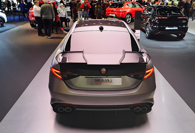 Officieel: lfa Romeo Giulia Quadrifoglio Luna Rossa (2026) - wereldpremière Autosalon Brussel