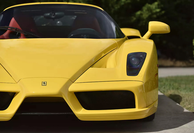 La Ferrari Enzo 2003 peinte en Giallo Modena vendue aux enchères pour un montant record #1