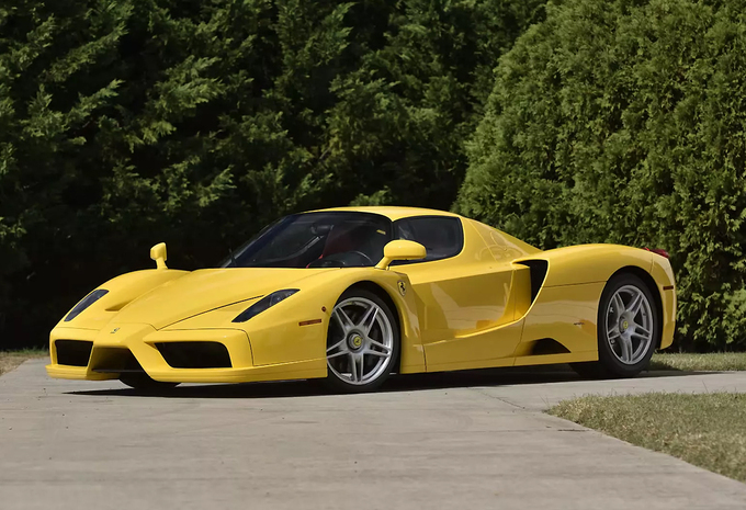 La Ferrari Enzo 2003 peinte en Giallo Modena vendue aux enchères pour un montant record #2