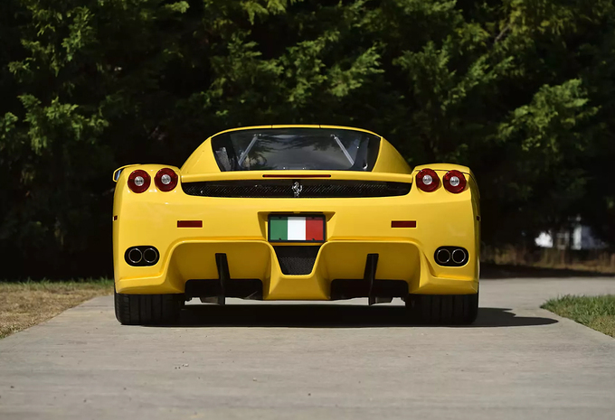 La Ferrari Enzo 2003 peinte en Giallo Modena vendue aux enchères pour un montant record #3