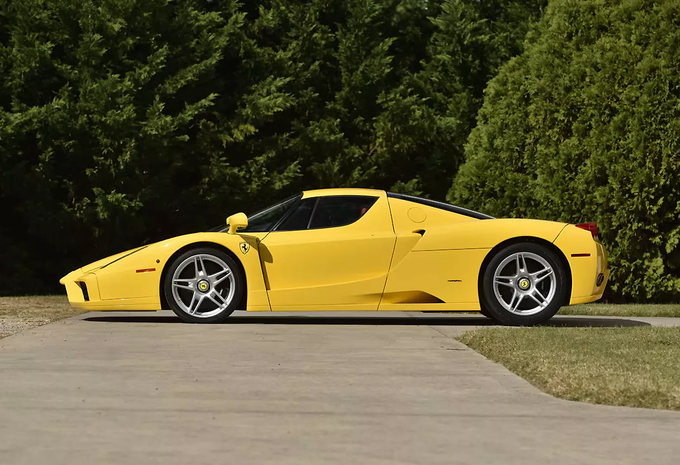 La Ferrari Enzo 2003 peinte en Giallo Modena vendue aux enchères pour un montant record #4