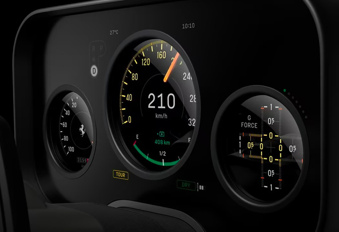 Ferrari Luce : la première électrique dévoile son habitacle #1