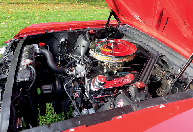 De Ford Mustang 289 ci GT Convertible HP  (1966) van Rudi