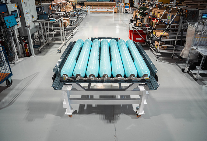 BMW iX5 Hydrogen new tank