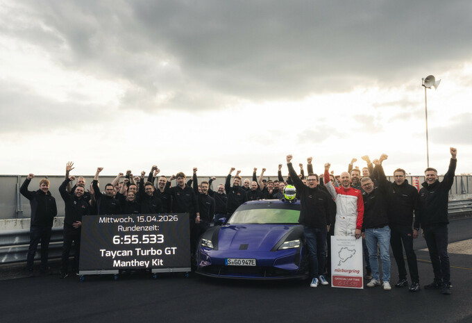 Officieel: Porsche Taycan Turbo GT Manthey Kit (2026) - weet wat sneller