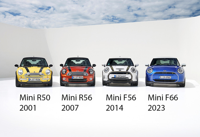 Mini 25th Production in Oxford