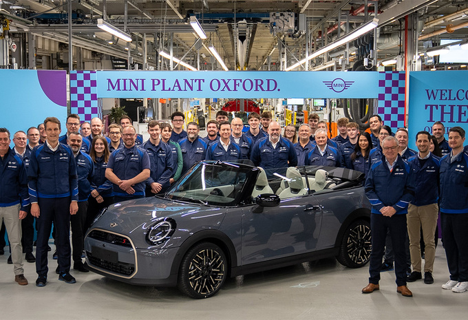 Mini 25th Production in Oxford