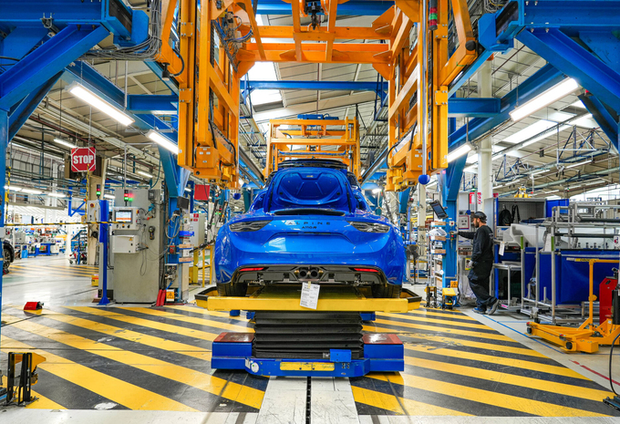 Het is gebeurd: laatste Alpine A110 rolt van de band