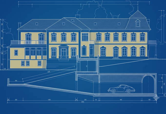 Paschinger Schlöss Salzburg (gemini render)