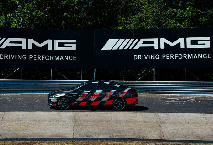 Zo snel is de elektrische Mercedes-AMG CLA 45 op de Nürburgring + video