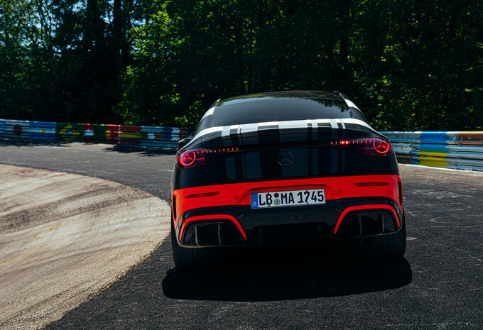 Zo snel is de elektrische Mercedes-AMG CLA 45 op de Nürburgring + video
