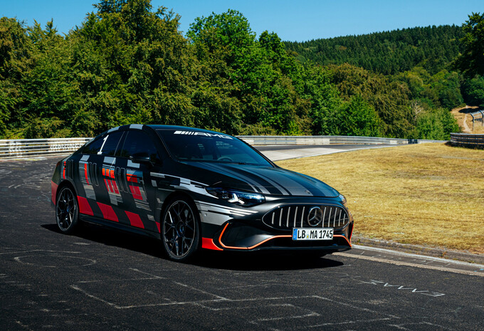 Zo snel is de elektrische Mercedes-AMG CLA 45 op de Nürburgring + video