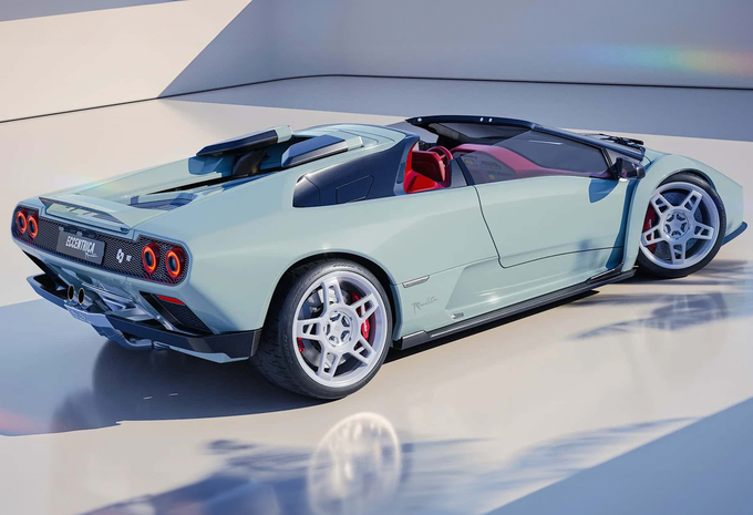 Officieel: Eccentrica V12 Roadster (2026) - topless Diablo-restomod