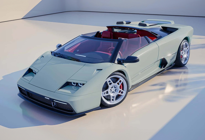 Officieel: Eccentrica V12 Roadster (2026) - topless Diablo-restomod