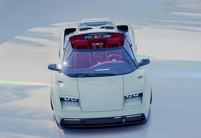 Officieel: Eccentrica V12 Roadster (2026) - topless Diablo-restomod