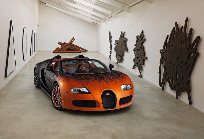Bugatti Veyron Grand Sport Bernar Venet #1