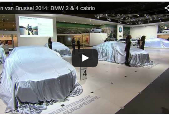 Salonvideo: BMW 2-Reeks en BMW 4-Reeks Cabrio #1