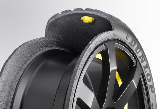 Goodyear Dunlop invente le pneu à puce #1