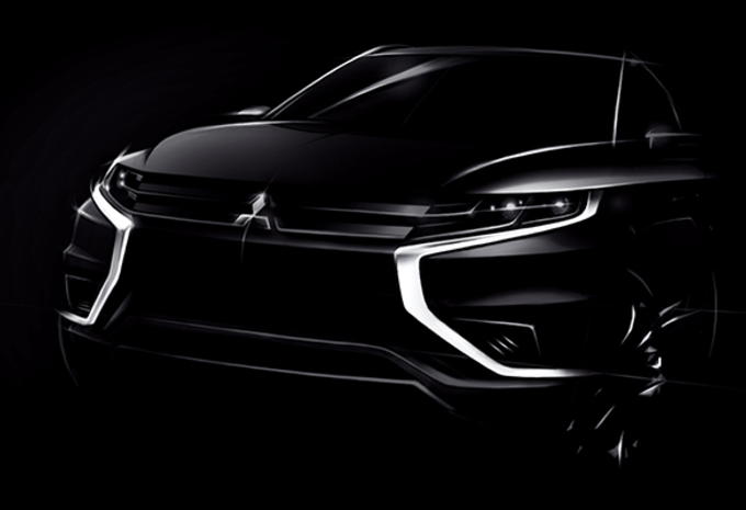 Mitsubishi Outlander PHEV Concept-S, du rhabillage #1